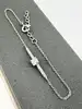bracelet en argent avec barre strass argent 925 millième (22 ct) 1,61g