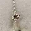 bracelet en argent et et orné de peties corail rose argent autre 2,87g