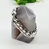 bracelet maille gourmette épaisse l21cm argent 925 millième (22 ct) 51,51g