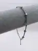 bracelet pandora barres pavé scintillant l15,5-17,5cm argent 925 millième (22 ct) 4,43g