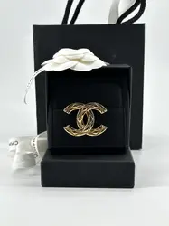broche chanel cc dorée matelassée collection 2026