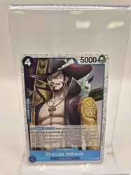 carte one piece dracule mihawk p-081
