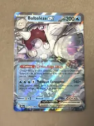 carte pokémon balbalèze ex 065/182 dri rivalités destinées