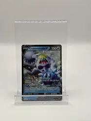 carte pokémon crabominable-v 076/264 ultra rare poing de fusion