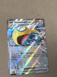 carte pokémon deusolourdo ex d'okuba 164/217 asc héros transcendants