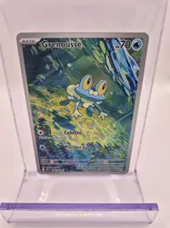 carte pokémon grenousse 088/086 ar fr nm chaos ascendant