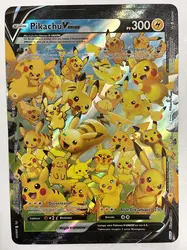 carte pokémon jumbo pikachu v-union swsh140