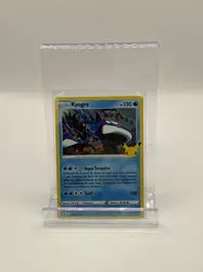 carte pokemon kyogre 003/025 holo célébrations 25ans