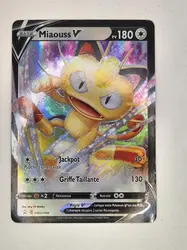 carte pokémon miaouss v ultra rare 2020 épée & bouclier swsh004