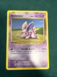 carte pokémon nidoran 43/108 fr