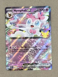 carte pokémon nymphali ex 071/128