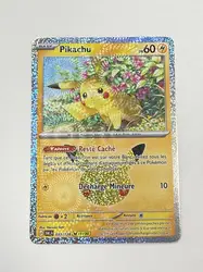 carte pokémon pikachu 11/30 033/128 - 30 ans