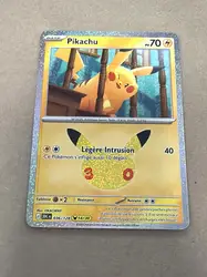 carte pokémon pikachu 14 /30 - 036/128 - 30 ans