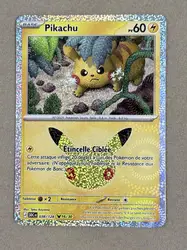 carte pokémon pikachu 16/30 038/128 - 30 ans