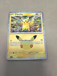 carte pokémon pikachu 18/30 - 040/128 - 30 ans