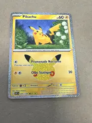 carte pokémon pikachu 23/30 - 045/128 - 30 ans