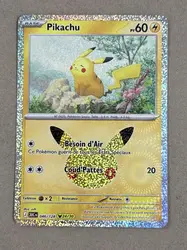 carte pokémon pikachu 24/30 046/128 - 30ans