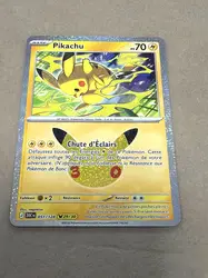 carte pokémon pikachu 29/30 - 051/128 - 30 ans