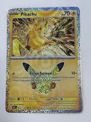 carte pokémon pikachu 30/30 052/128 - 30 ans