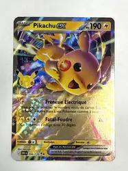 carte pokemon pikachu ex 054/128