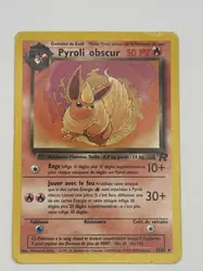 carte pokémon pyroli obscur 35/82 team rocket wizards 2001