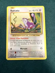 carte pokémon rattata 66/108 fr