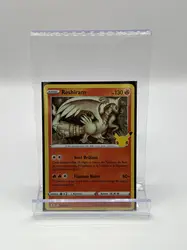 carte pokemon reshiram célébrations 25 ans 002/025