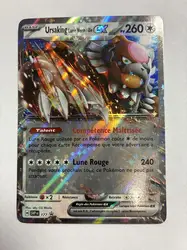 carte pokémon ursaking lune vermeille ex svp 177
