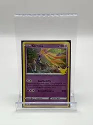 carte pokémon xerneas 012/025 holo 25 ans