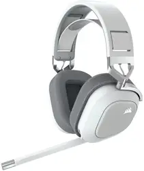 casque gaming sans fil corsair hs80 rgb wireless blanc son dolby atmos microphone omnidirectionnel