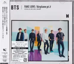 cd bts - fake love / airplane pt.2 (2018)