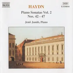 cd haydn - jeno jandó - piano sonatas vol. 2 (nos. 42 - 47) (1994)