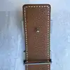 ceinture hermès h 32mm en cuir réversible taille 85