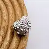 charm pandora coeur mum margueritte argent 925 millième (22 ct) 3,60g
