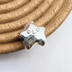 charm pandora l'étoile souriante argent 925 millième (22 ct) 3,01g