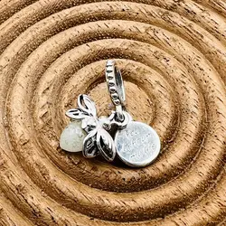 charm pandora pendant luciole phosphorescente argent 925 millième (22 ct) 2,17g