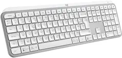 clavier sans fil azerty logitech mx keys s gris pâle