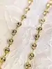 collier grain de café or 750 millième (18 ct) 13,18g