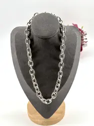 collier maillons en argent  argent 925 millième (22 ct) 42,26g