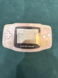 console nintendo gameboy advance transparente