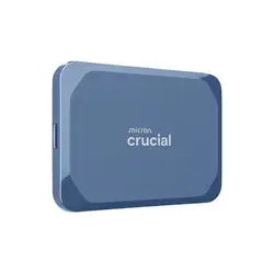 crucial x10 1to disque ssd externe portable, jusqu’à 2100mo/s, usb - c 3.2 gen2, résistance à la poussière et à l'eau classée ip65