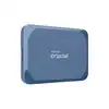 crucial x10 1to disque ssd externe portable, jusqu’à 2100mo/s, usb - c 3.2 gen2, résistance à la poussière et à l'eau classée ip65