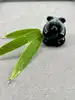 deco décoration figurine panda en onyx t3 x 4 cm