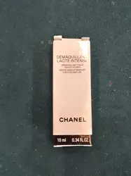 démaquillant lacté intense chanel format voyage 10ml yeux et lèvres
