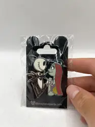 disney - l'étrange noël de monsieur jack : pin’s jack & sally oe