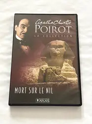 dvd agatha christie - mort sur le nil - la collection poirot editions atlas - vol 1