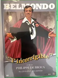 dvd belmondo - l'incorrigible - studio canal