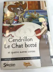 dvd cendrillon le chat botté et quatre autres contes - simsala grimm