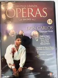 dvd don carlos les plus grands opéras edition altaya - vol 15