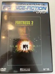 dvd fortress 2 réincarcération - les plus grands films de science-fiction editions atlas - vol 15